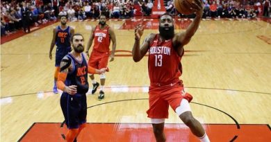 Harden anotó 41 puntos en victoria de los Rockets