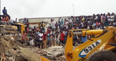 Colapso de edificio en Nigeria
