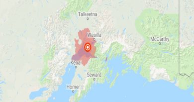 Sismo de 4.9 sacudió Alaska