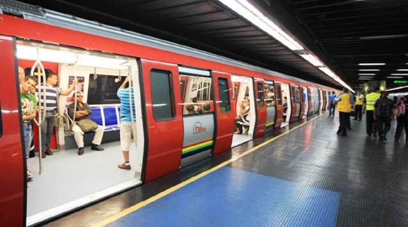 Este domingo Línea 1 del Metro de Caracas presta servicio comercial con normalidad