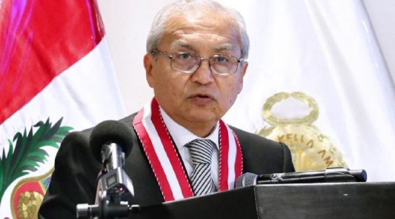 Fiscal general de Perú removió fiscales de caso Lava Jato