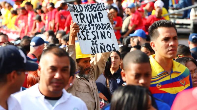 Pueblo se manifiesta contra medidas de Donald Trump
