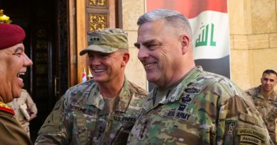 Mark Milley se reunión con el presidente de Afganistán Ashraf Ghani