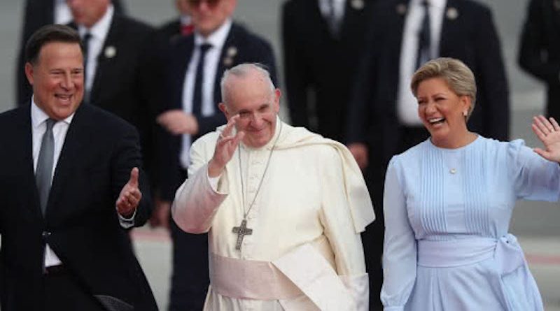 Papa visita Panamá