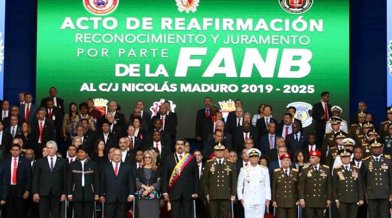 FANB reconoce a Maduro