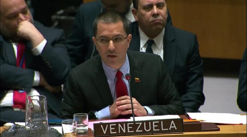 Canciller Arreaza: Lo que ocurre en Venezuela tiene como precedente el golpe de Estado de 2002
