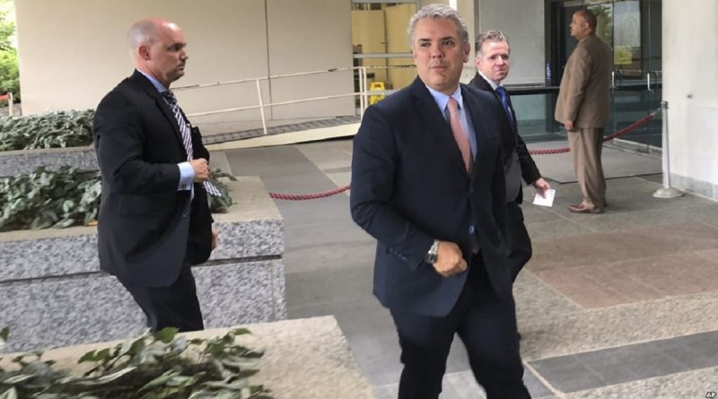 Presidente de Colombia Iván Duque