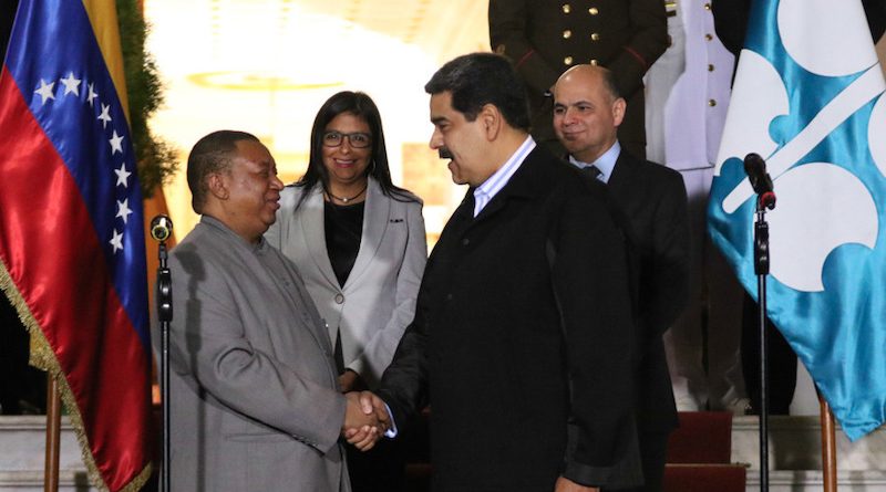 Barkindo reconoció liderazgo del presidente Nicolás Maduro