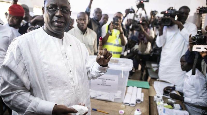 Macky Sall reelegido presidente de Senegal con 58,27 % de votos