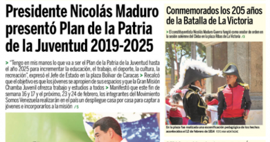 Estas son las portadas de los principales diarios de Venezuela este 13FEB