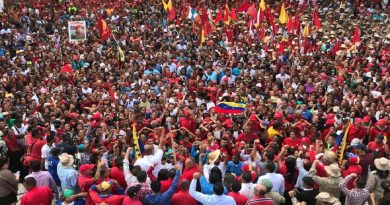 Pueblo de Cúa con Maduro y en repudio a amenazas de EEUU