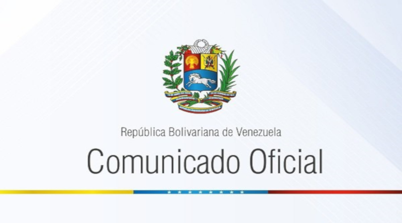 Venezuela rechaza el criminal ataque de EE.UU. contra su soberanía económica