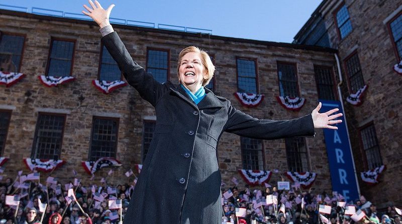 Senadora Elizabeth Warren aspira llegar a la Casa Blanca