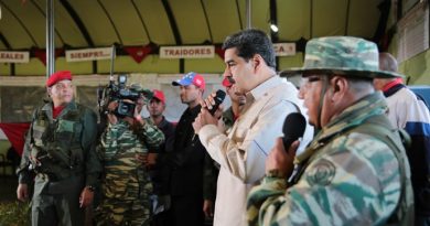 Jefe de Estado inicia ejercicios de Operación Cívico-Militar Bicentenario de Angostura