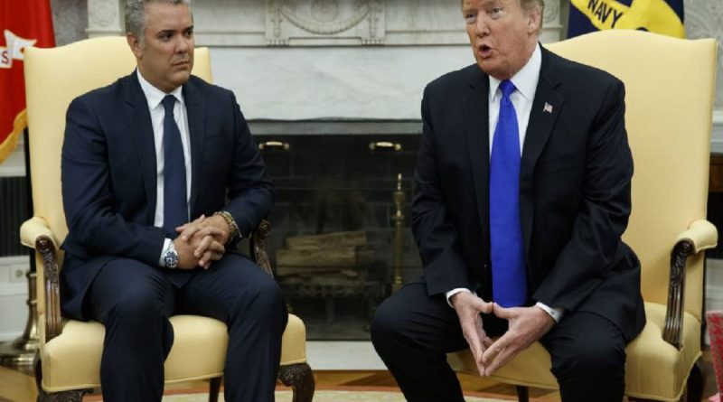 Iván Duque + Donald Trump