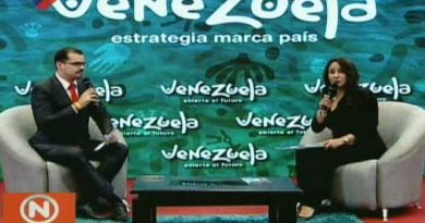 Ministra Stella Lugo en lanzamiento de Marca País Venezuela