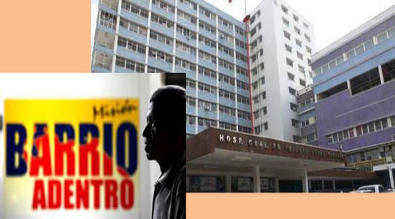 Sistema Barrio Adentro y hospitales públicos