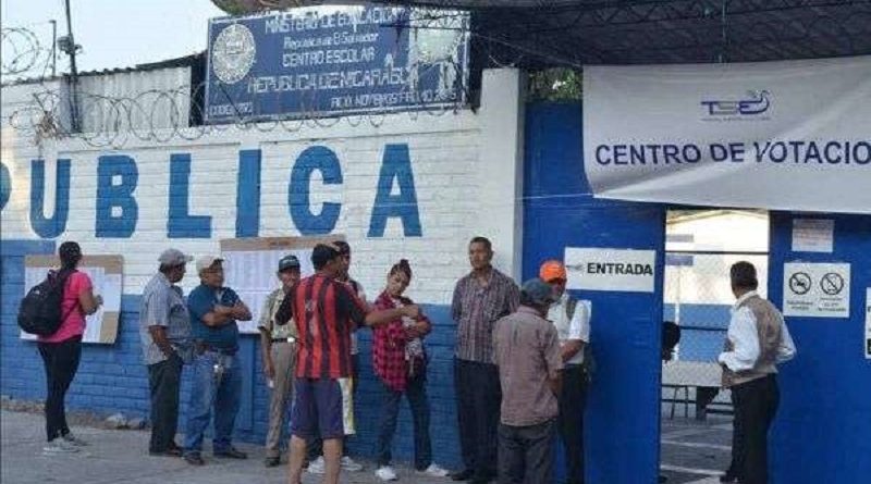 Centro electoral El Salvador