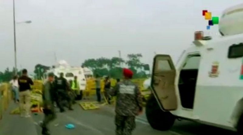 Fracasa intento de violentar acceso fronterizo en Táchira con Colombia