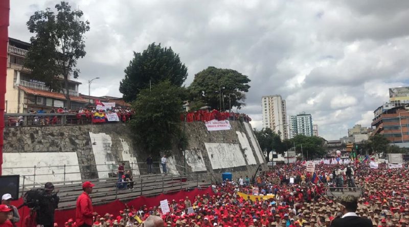 Jorge Rodríguez: Pueblo que salió en el 89 es el mismo que hoy resiste al imperio