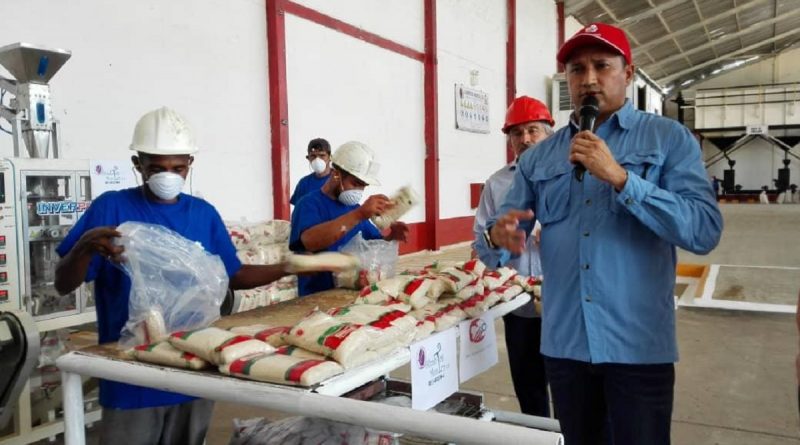Planta Industrial de Arroz procesará más de 17 mil hectáreas en Guárico