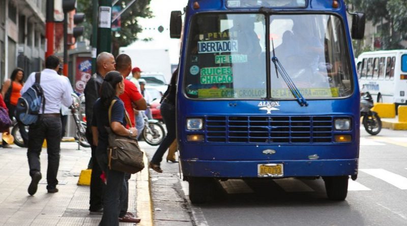Transporte urbano en Caracas