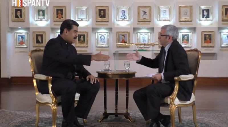 Entrevista de Pdte. Maduro en HispanTV