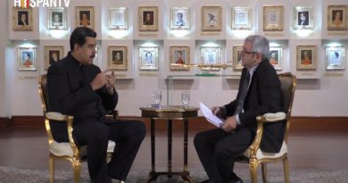 Entrevista de Pdte. Maduro en HispanTV