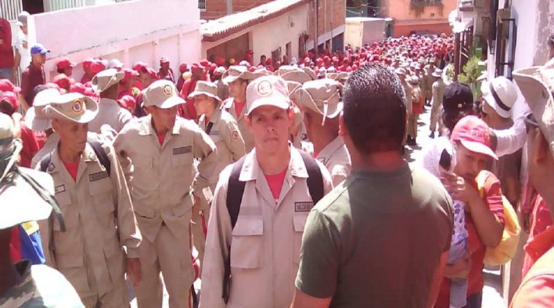 Milicia, Fanb y pueblo en defensa de la patria en Caricuao