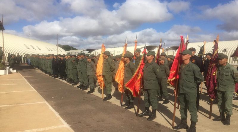 Marcha administrativa de FANBB en Faja Petrolífera del Orinoco