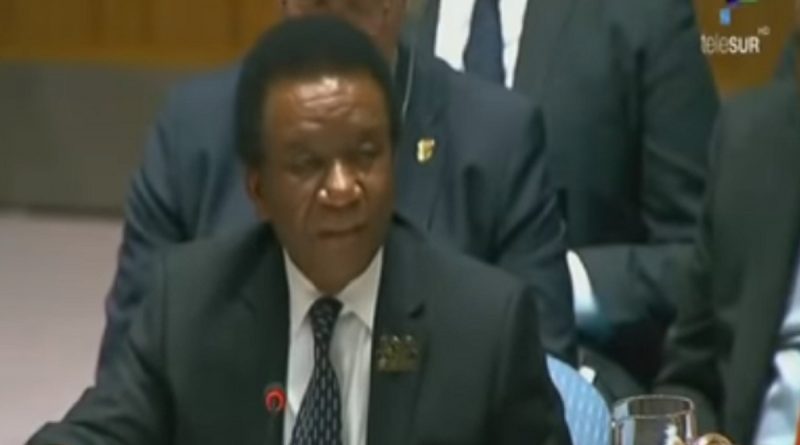Jerry Matjila, embajador permanente de Sudáfrica ante Consejo de Seguridad ONU (Foto TeleSUR)