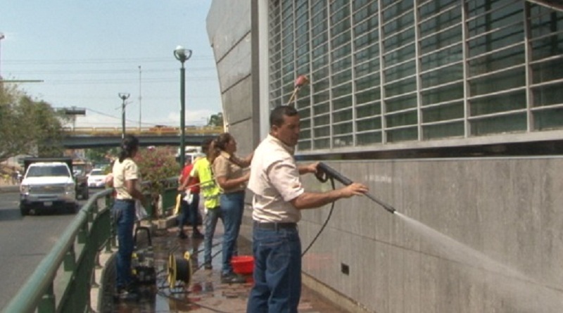 Estación Palotal. Labores de Mantenimiento y limpieza profunda (Foto MDV)