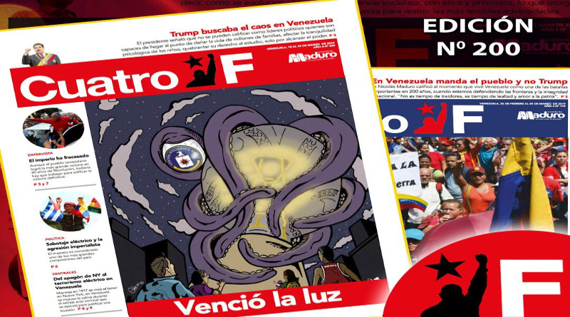 Edición 200 de 4F resalta heroicidad del pueblo venezolano para vencer dificultades