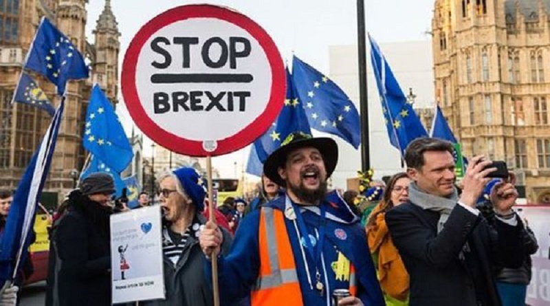 Rúbricas contra el Brexit en el Reino Unido sobrepasan las seis millones