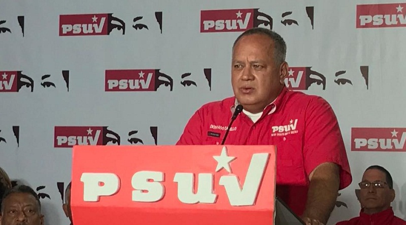 Diosdado Cabello, Primer Vicepresidente del PSUV (Foto PSUV)