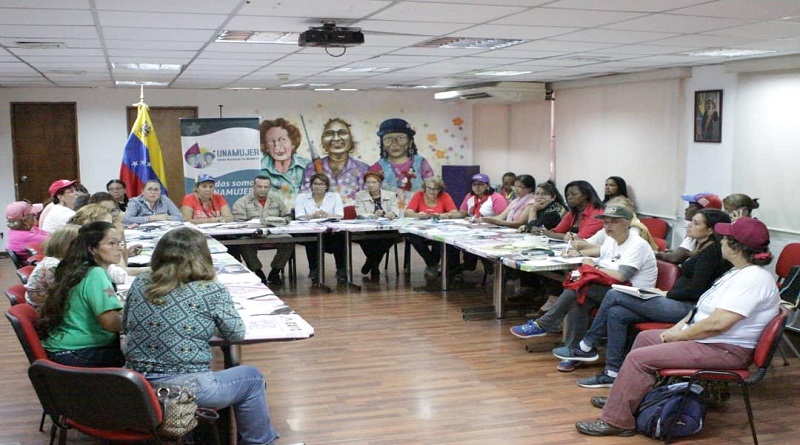 Unión Nacional de Mujeres se mantiene firme en defensa de la Soberanía