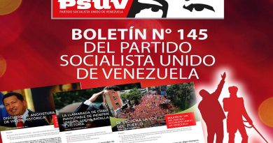 Boletín 145 del PSUV: Tres claves para defender la Revolución Bolivariana