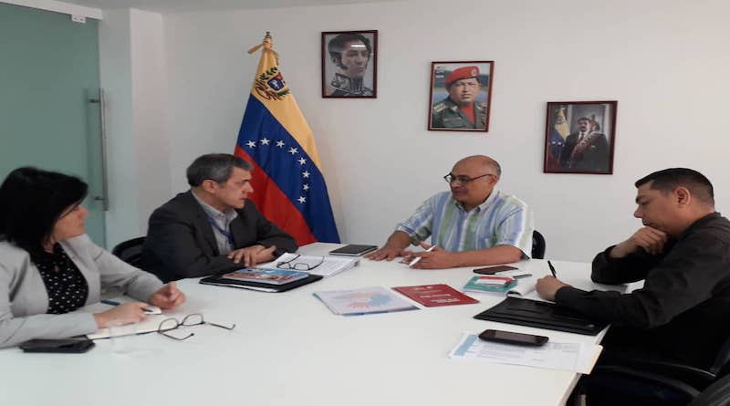 Venezuela afianza plan de trabajo junto a la Organización Panamericana de la Salud