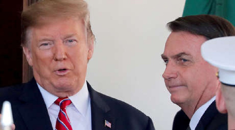 Presidente de Estados Unidos, Donald Trump, habla durante una conferencia de prensa en la Casa Blanca el 19 de marzo de 2019 (Jim Watson / AFP)