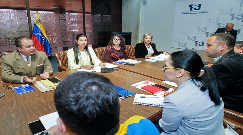 TSJ y ANC avanzan en proyecto de reforma de la Ley contra la Corrupción (Foto TSJ)