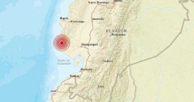 Sismo de 6,6 se registró este domingo en región costera de Ecuador