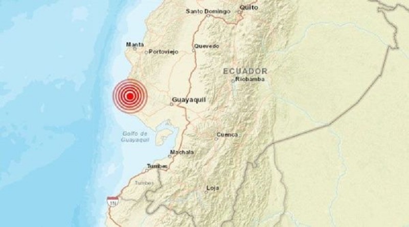 Sismo de 6,6 se registró este domingo en región costera de Ecuador