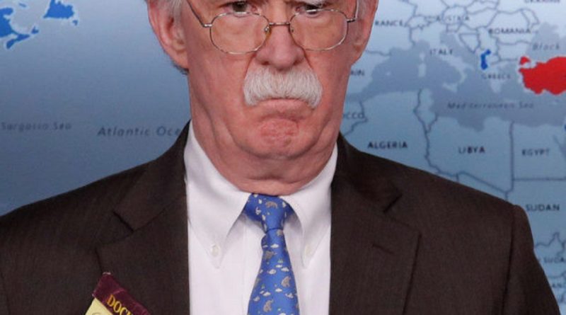 John Bolton, asesor de EEUU en la política de bloqueo contra Venezuela (Foto archivo agencias)