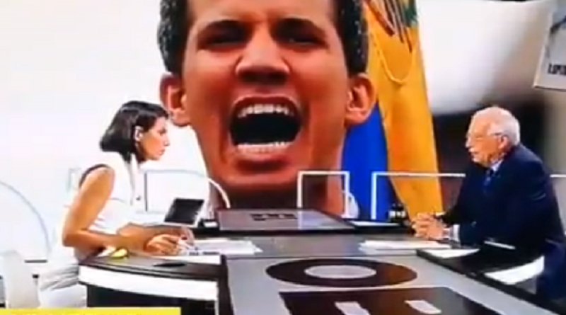 Canciller español, Josep Borrell, reconoció que caso Guaidó es asunto de EEUU (Fotograma La Sexta)