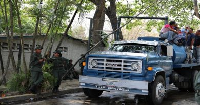Plan Especial de suministro del vital líquido a través de cisternas (Foto MinAtenciónAguas)