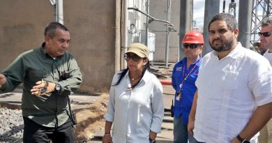 Vicepresidenta Ejecutiva de la República Bolivariana de Venezuela, Delcy Rodríguez, (Foto @Mayesocialista)