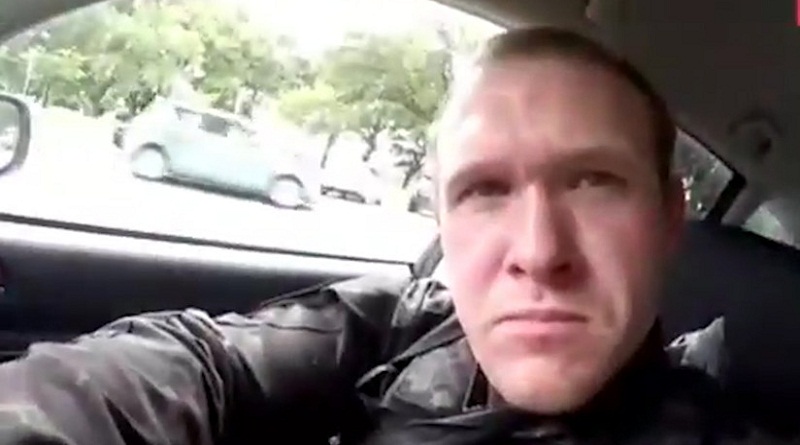 Brenton Tarrant, presunto autor del atentado en Christchurch, Nueva Zelanda, el 15 de marzo de 2019. (Foto AP)