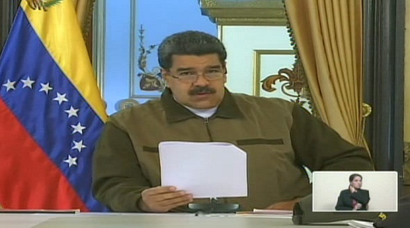 Presidente Maduro anunció la creación y activación del Comando para la Defensa de los Servicios Básicos Estratégicos de la FANB (Fotograma VTV)