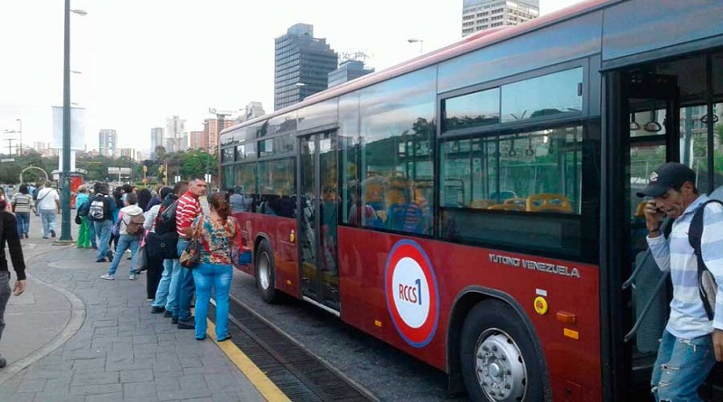 Metro de Caracas habilitados desde Zona Rental (Foto Metro de Caracas)