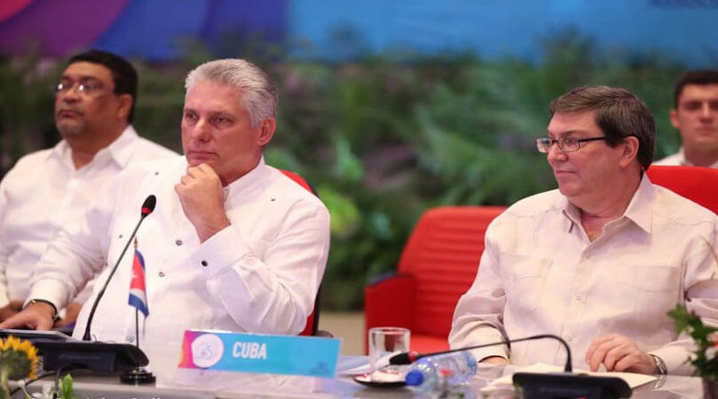 Presidente de cuba insta a los gobiernos a defender la paz y oponerse a agresiones contra Venezuela